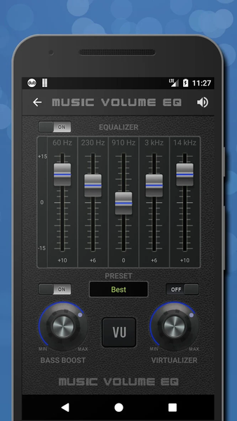 Music Volume EQ - Equalizer - عکس برنامه موبایلی اندروید
