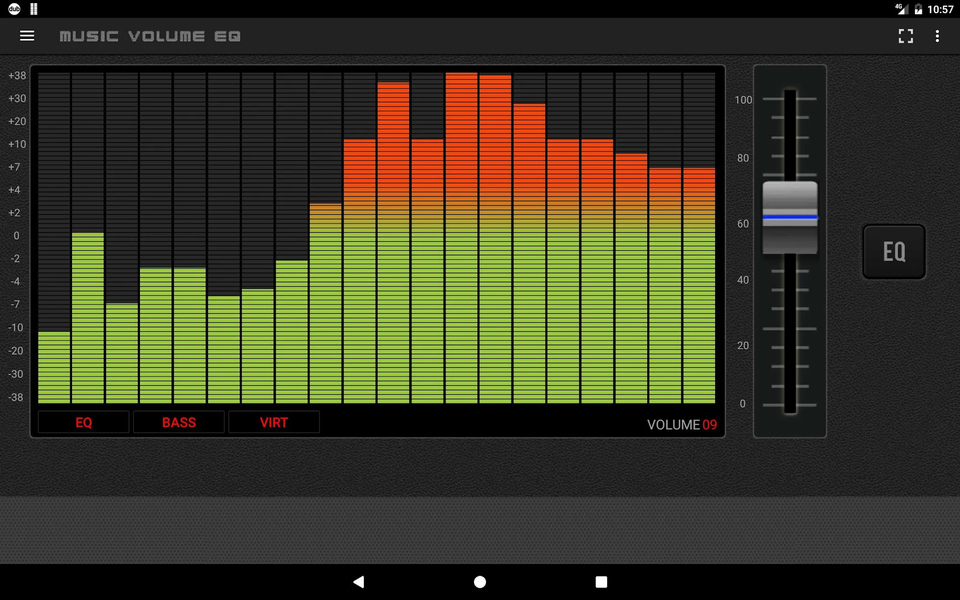 Music Volume EQ - Equalizer - Image screenshot of android app