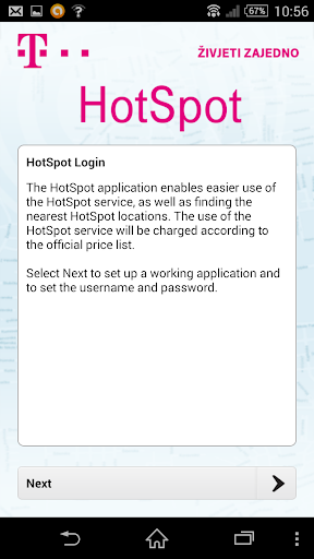 HotSpot - عکس برنامه موبایلی اندروید