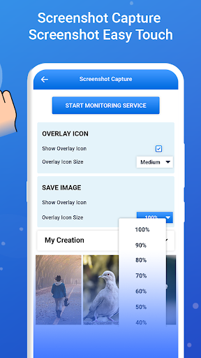 Screenshot Capture: Easy Touch - عکس برنامه موبایلی اندروید