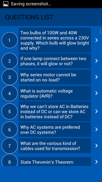 Electric Machines App - عکس برنامه موبایلی اندروید
