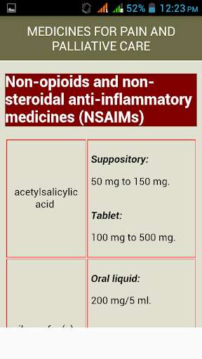 Essential Drugs - Image screenshot of android app