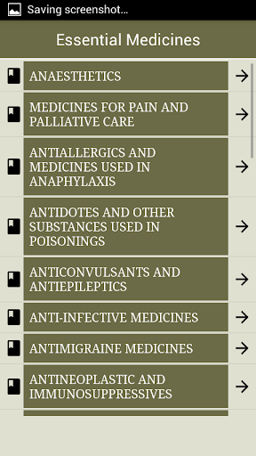 Essential Drugs - Image screenshot of android app