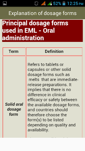 Essential Drugs - Image screenshot of android app