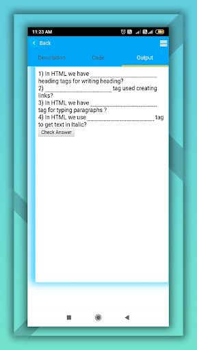 HTML Code Play plus - Image screenshot of android app