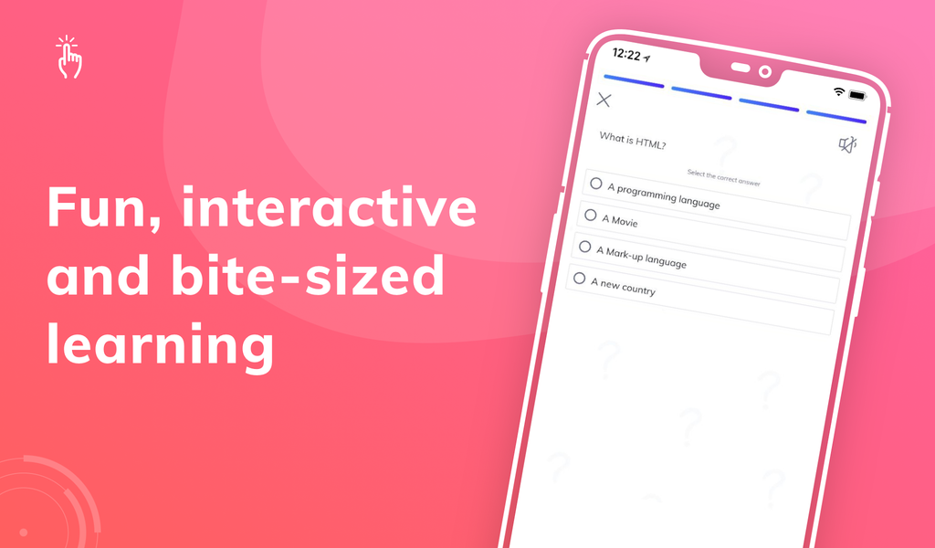 Learn HTML - عکس برنامه موبایلی اندروید