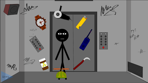 Stickman Escape Lift : Think o - عکس بازی موبایلی اندروید