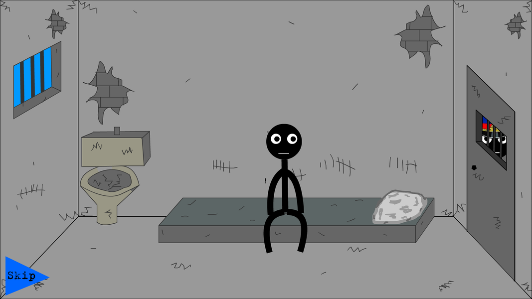 Stickman Jailbreak : Funny Esc - Gameplay image of android game