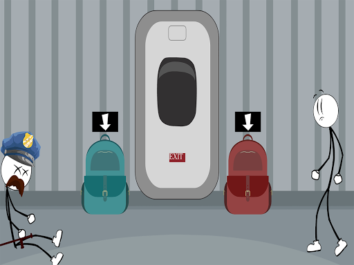 Stickman Airplane Jailbreak - Gameplay image of android game