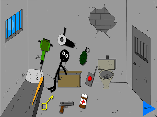 Stickman Jailbreak 2 : Dumb wa - Gameplay image of android game