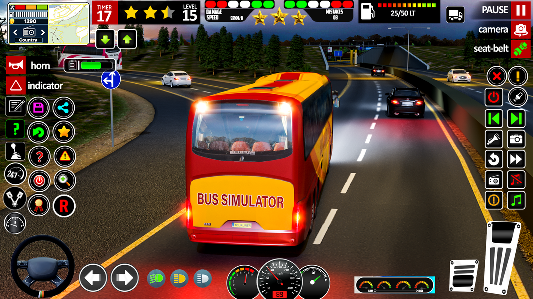 Bus Simulator- City Bus Games - عکس بازی موبایلی اندروید