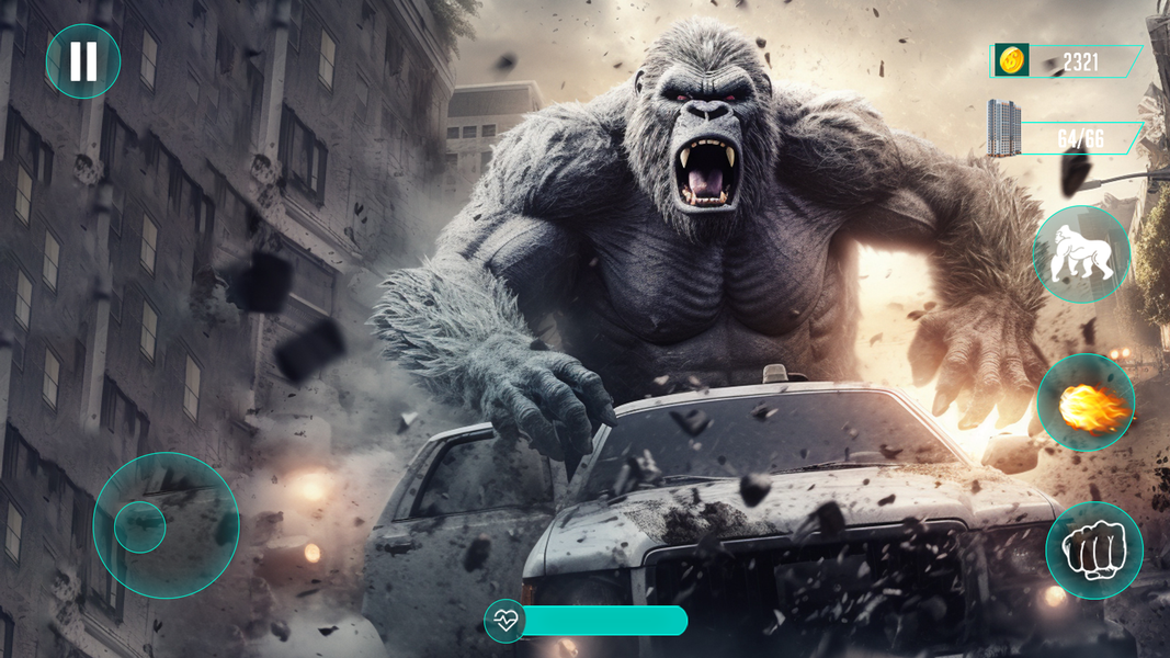 King Kong vs Godzilla Games 3D - Gameplay image of android game