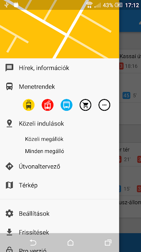Debreceni Menetrend - Image screenshot of android app