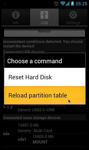 Usb Host Controller - Image screenshot of android app