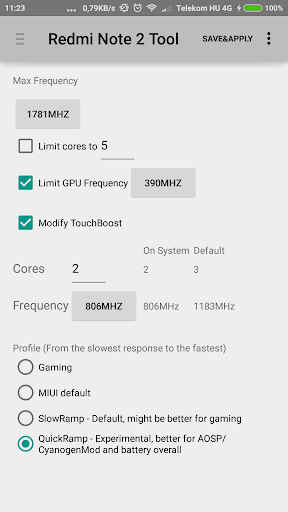 Redmi Note ۲ Tool - عکس برنامه موبایلی اندروید