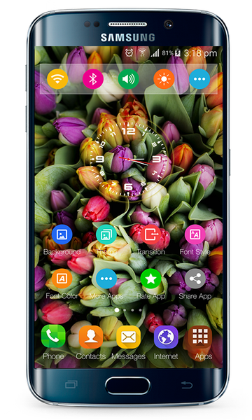 Launcher Theme for Huawei P30 - Image screenshot of android app