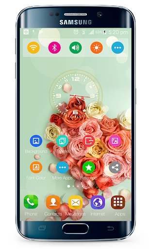 Launcher & Theme Huawei Y9 - عکس برنامه موبایلی اندروید