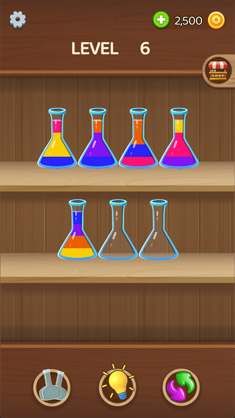 Water sort master - عکس بازی موبایلی اندروید