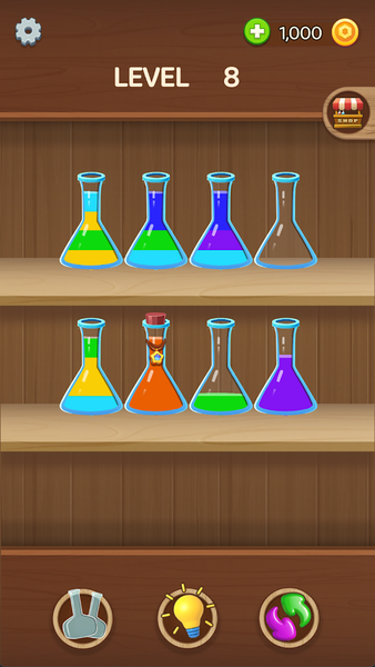 Water sort master - عکس بازی موبایلی اندروید