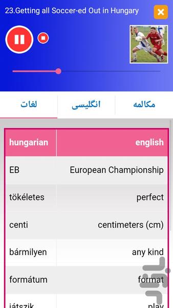 Hungarian Conversation Advanced - Image screenshot of android app