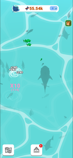 Shark UP! - Gameplay image of android game