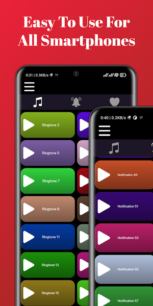 Ringtones and sms for Huawei - Image screenshot of android app