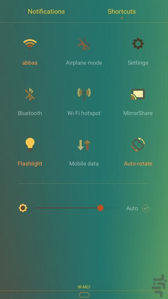 GreenRo Rika Theme - Image screenshot of android app