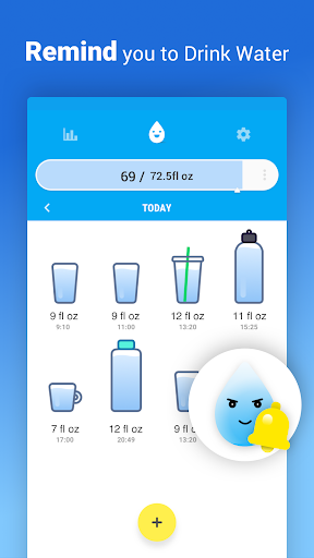 Drink Water Reminder - عکس برنامه موبایلی اندروید