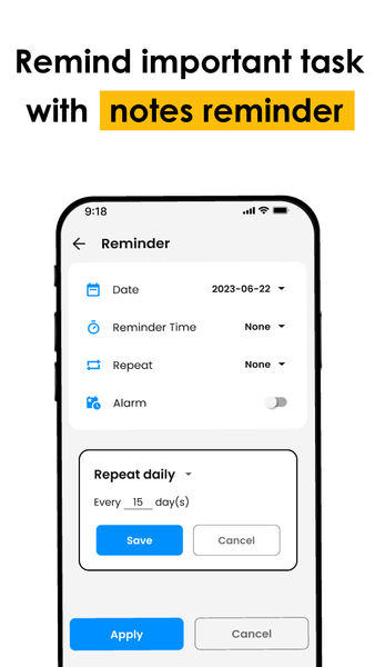 Notes - Notepad & Notebook - Image screenshot of android app