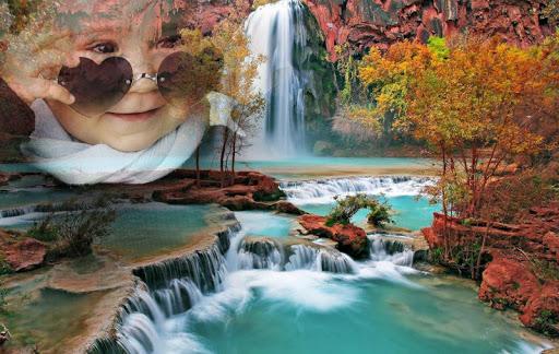 Waterfall Photo Frames - عکس برنامه موبایلی اندروید