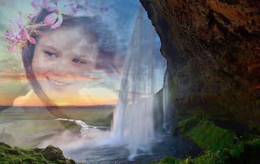 Waterfall Photo Frames - عکس برنامه موبایلی اندروید