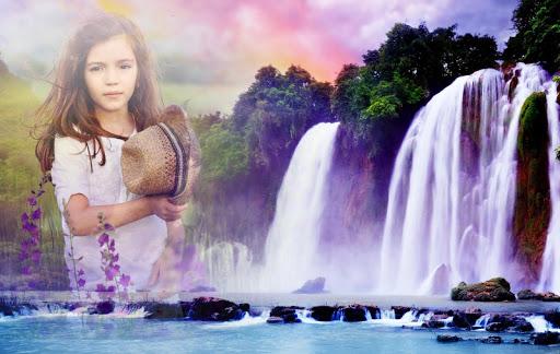 Waterfall Photo Frames - عکس برنامه موبایلی اندروید