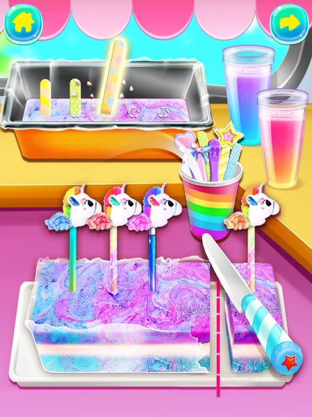 Princess Ice Cream Maker Games - Gameplay image of android game