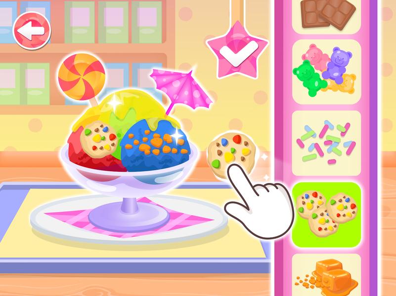 Ice Cream - Cooking for Kids - Gameplay image of android game