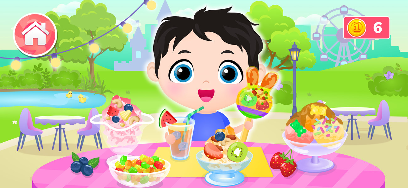 Ice Cream - Cooking for Kids - Gameplay image of android game