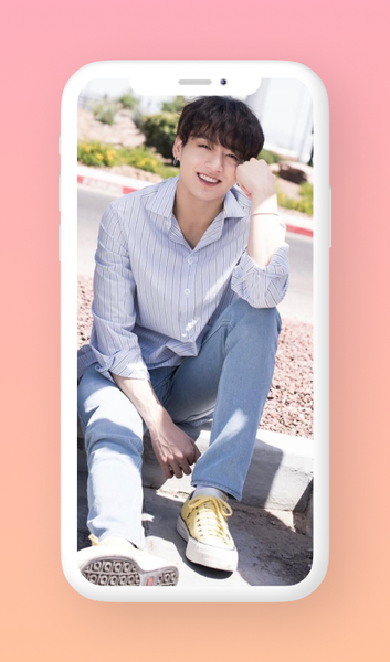 Jungkook Wallpaper HD 4K - Image screenshot of android app