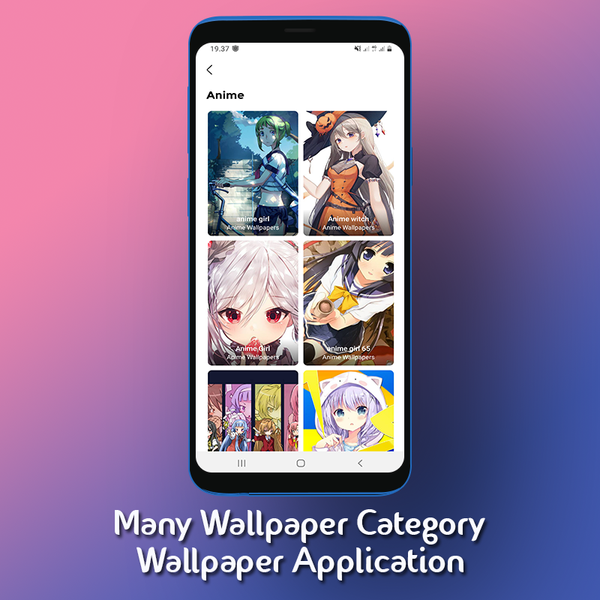 Anime Wallpaper HD - Image screenshot of android app