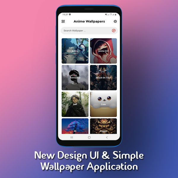 Anime Wallpaper HD - Image screenshot of android app