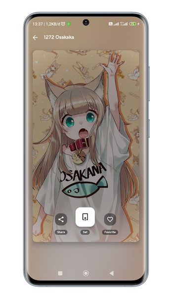 Anime Wallpaper HD - Image screenshot of android app