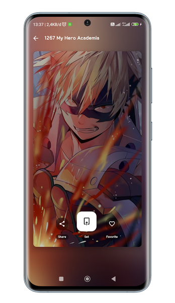 Anime Wallpaper HD - Image screenshot of android app