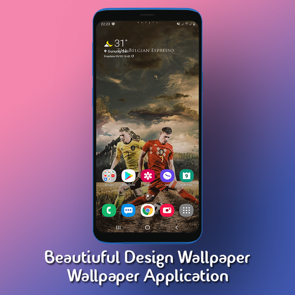 Belgium Football Wallpaper HD - Image screenshot of android app