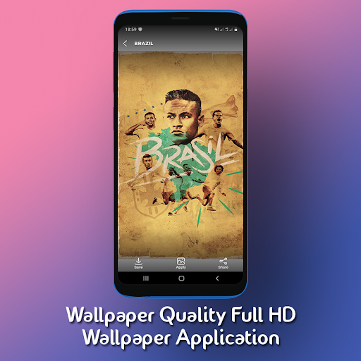 Brazil Football Team Wallpaper - عکس برنامه موبایلی اندروید