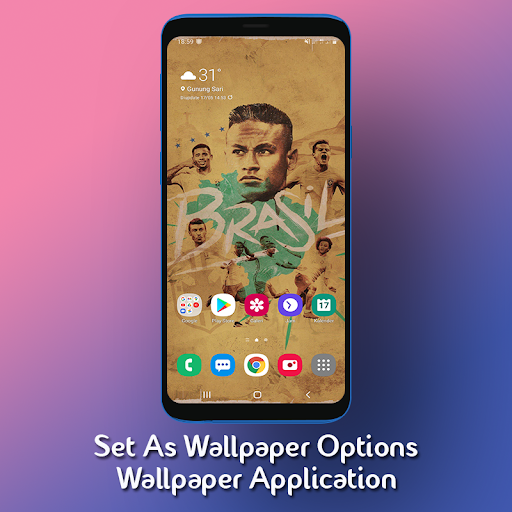 Brazil Football Team Wallpaper - عکس برنامه موبایلی اندروید