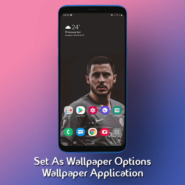 Eden Hazard Wallpaper HD - Image screenshot of android app