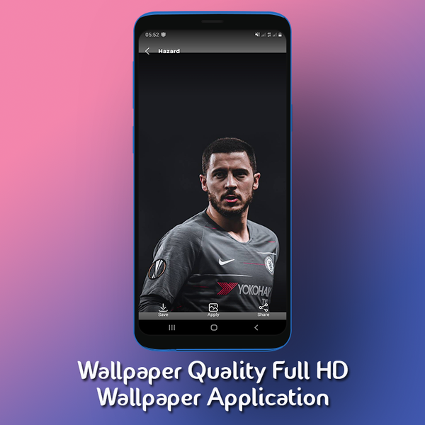 Eden Hazard Wallpaper HD - Image screenshot of android app