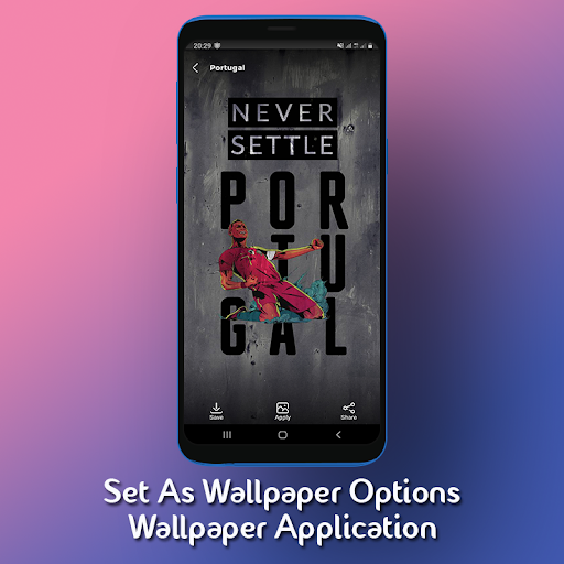 Portugal Football Wallpaper HD - Image screenshot of android app