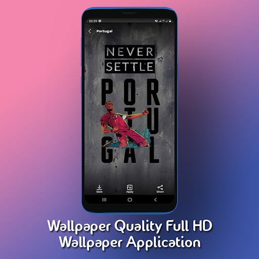 Portugal Football Wallpaper HD - Image screenshot of android app