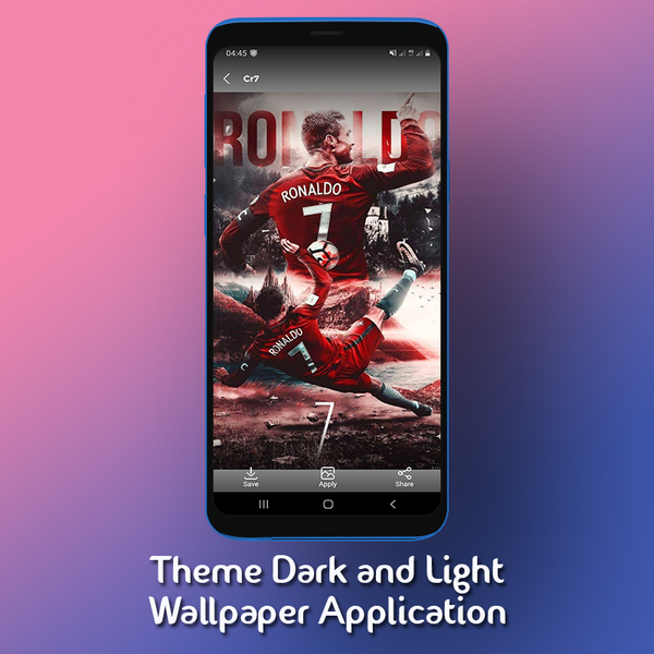 Ronaldo Wallpaper HD - Image screenshot of android app