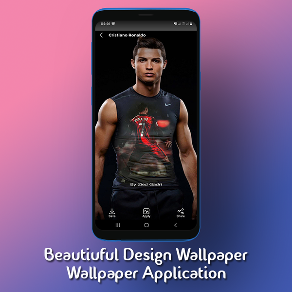Ronaldo Wallpaper HD - Image screenshot of android app