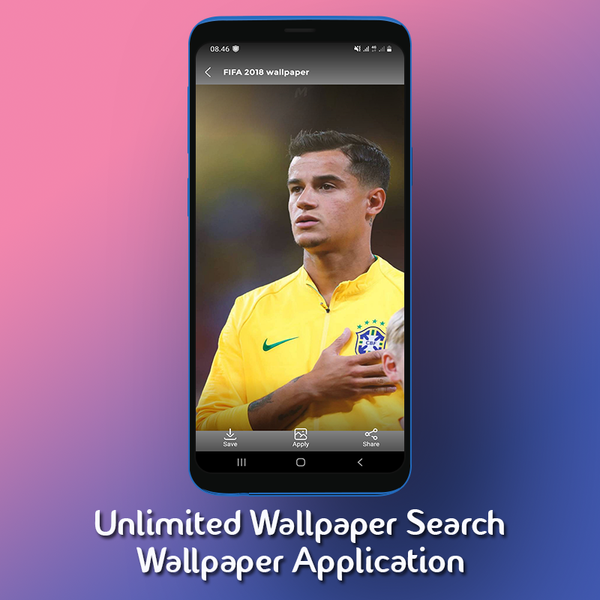 Wallpaper World Cup 4K - Image screenshot of android app